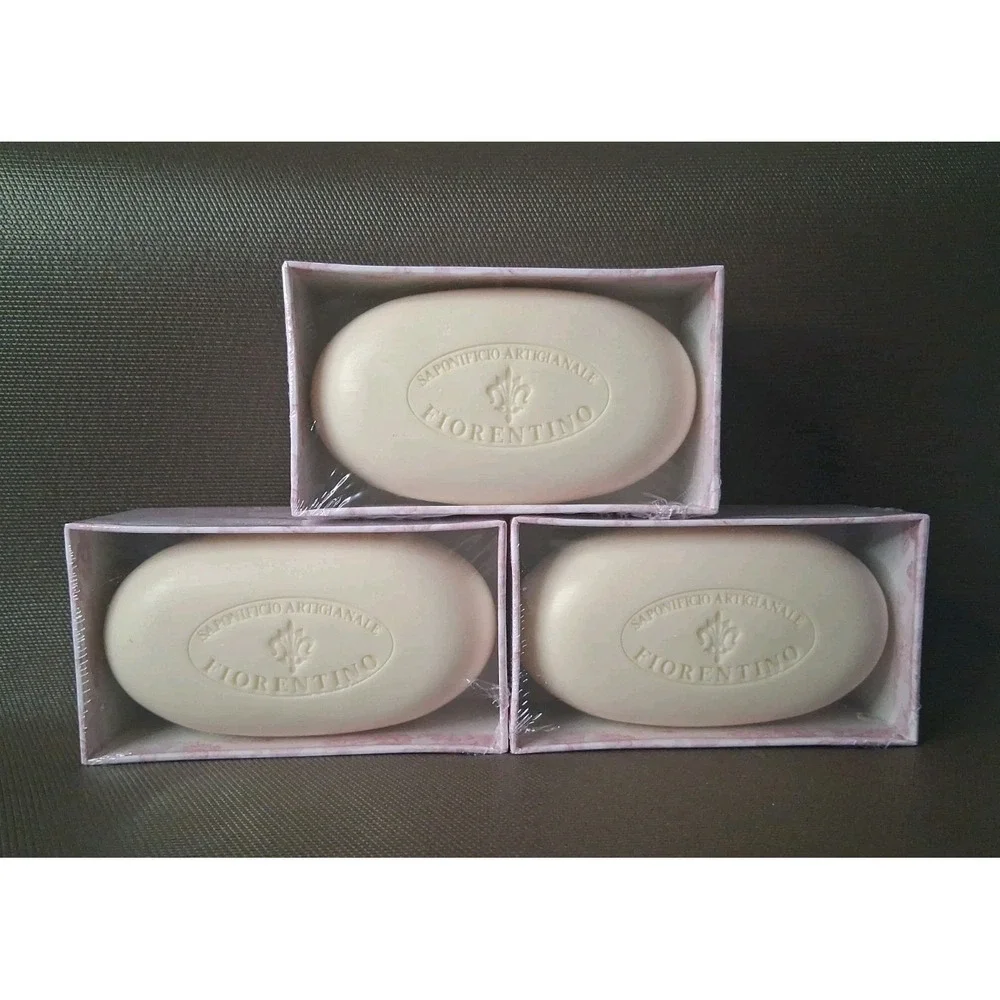 Saponificio Fiorentino Rose Garden Bar Soap Handmade In Italy 3 x 10.5 oz Sealed